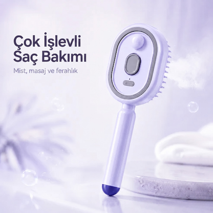 Mistelle™ 3’ü 1 Arada Püskürtmeli Saç Bakım ve Masaj Tarağı